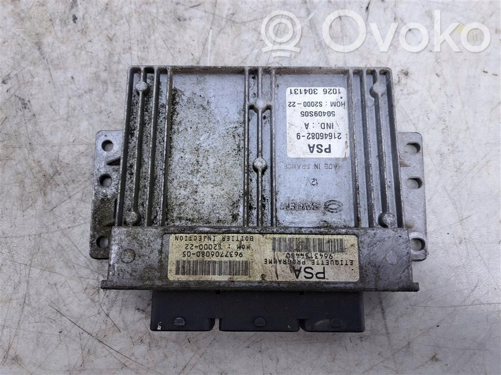 Engine control unit/module   9637706080