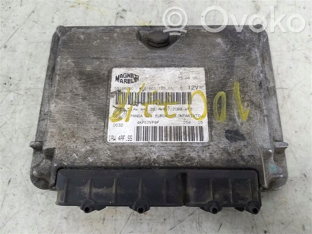 Fiat Panda II Engine control unit/module 