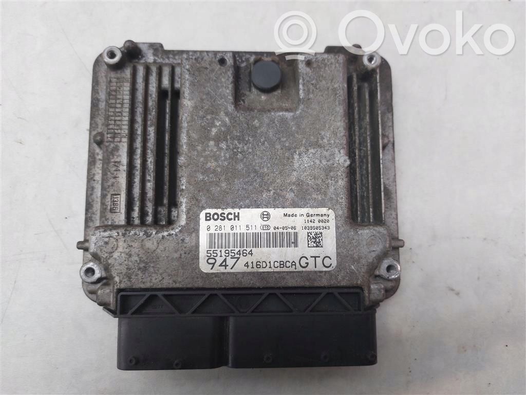 Alfa Romeo GT Engine control unit/module 