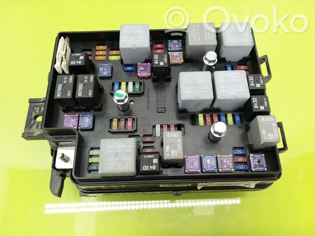 Chevrolet Aveo Fuse box set 