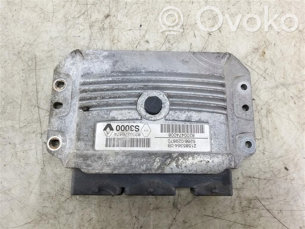 Renault Modus Engine control unit/module 