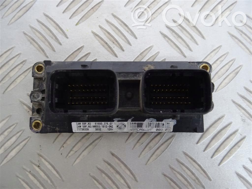 Fiat Punto Evo Engine control unit/module 