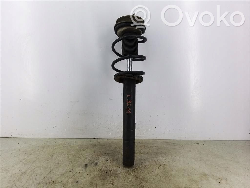 Front shock absorber with coil spring