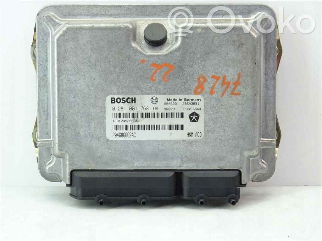 Engine control unit/module   P04686662AC
