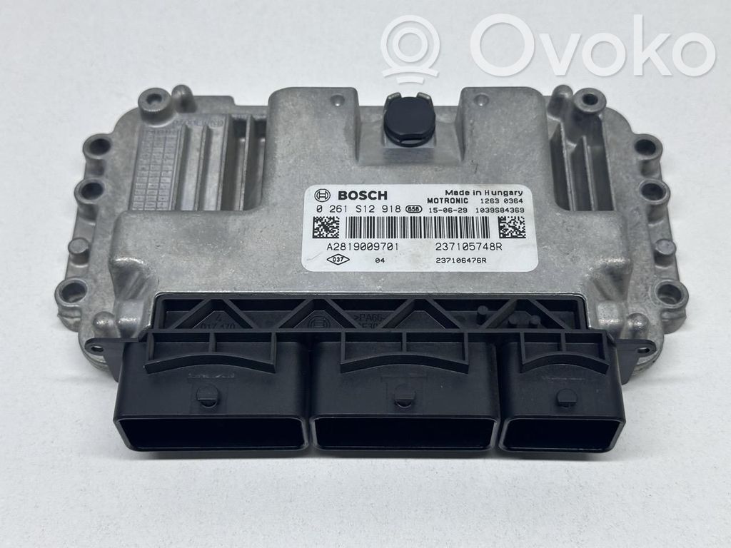 Engine control unit/module   237105748R,0261S12918,237105748R