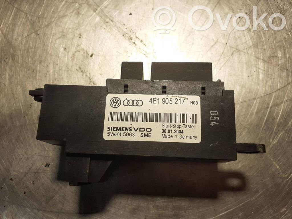 Interruptor de control multifunción   4E1905217
