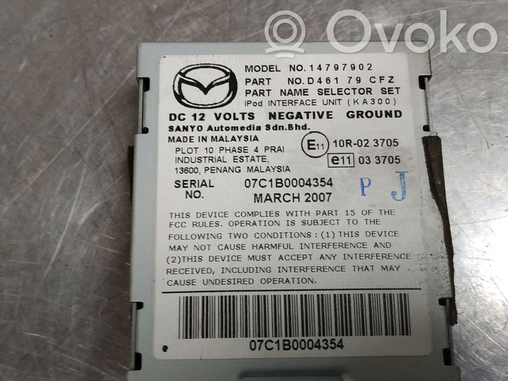 Mazda 6 Other control units/modules 