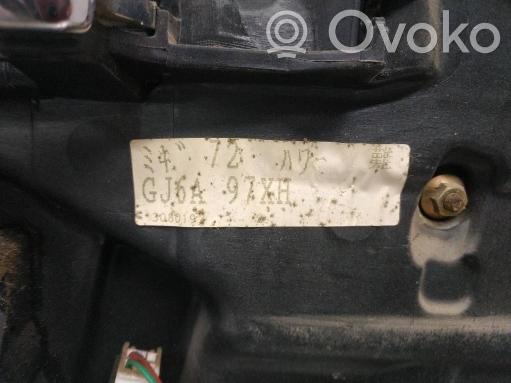 Regulador manual de la ventanilla trasera   GJ6A97XH