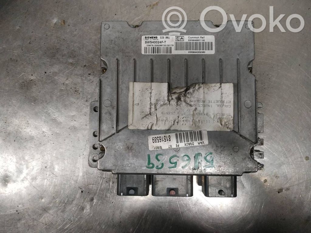 Peugeot 406 Engine control unit/module 