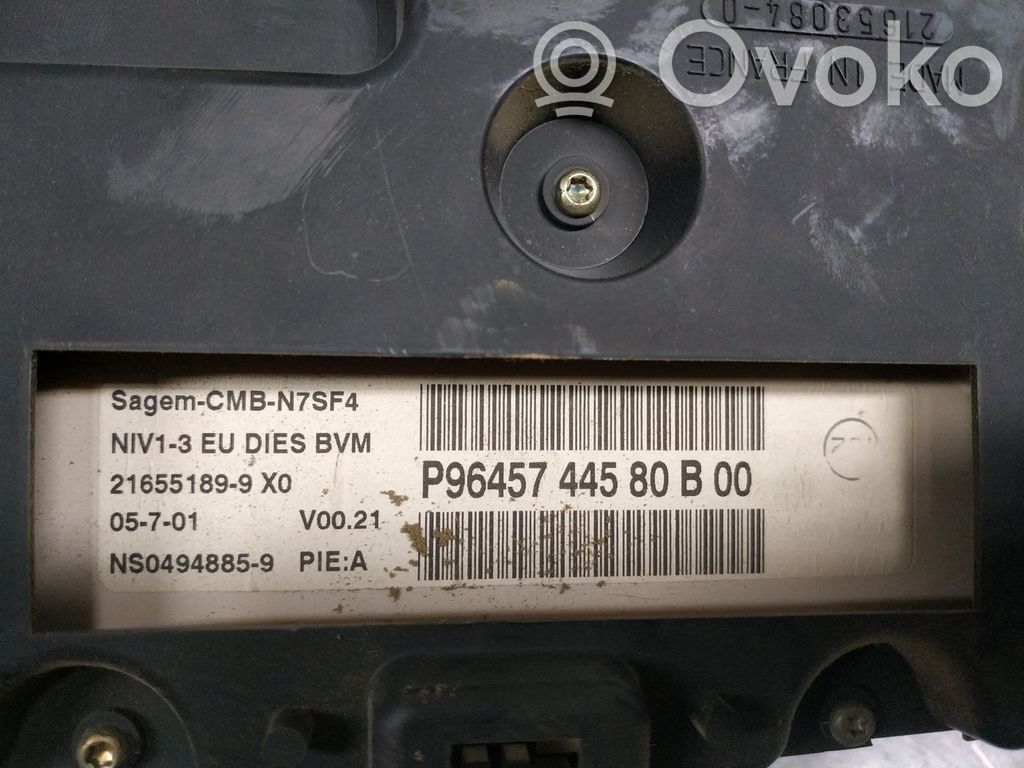 Citroen Xsara Vitezometru (grup de instrumente) 