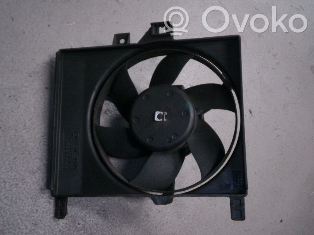 Smart ForTwo I Elektrisks radiatoru ventilators 