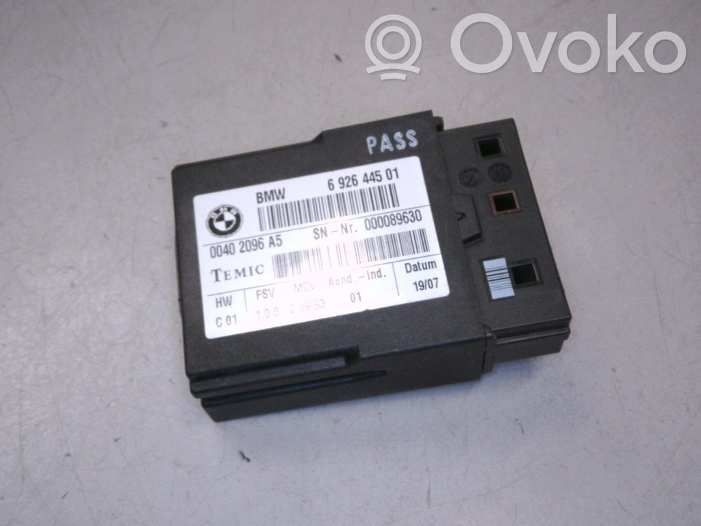 BMW 5 E60 E61 Sēdekļa vadības modulis 