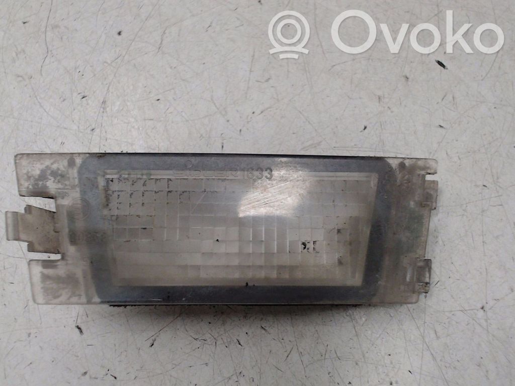 Renault Scenic I Éclairage de plaque d'immatriculation 