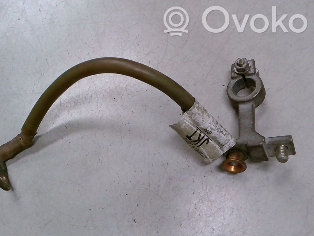 Opel Astra H Minus / Klema / Przewód akumulatora 