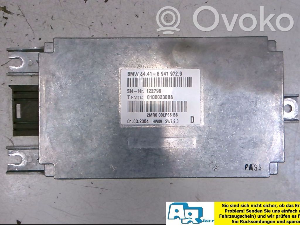 BMW 7 E65 E66 Autres unités de commande / modules 