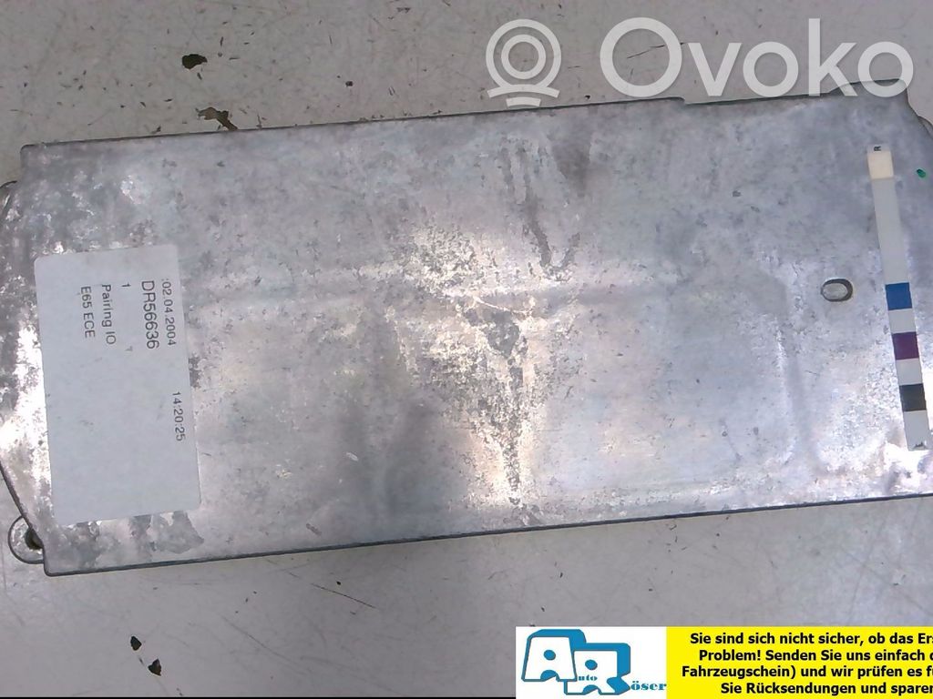 BMW 7 E65 E66 Autres unités de commande / modules 