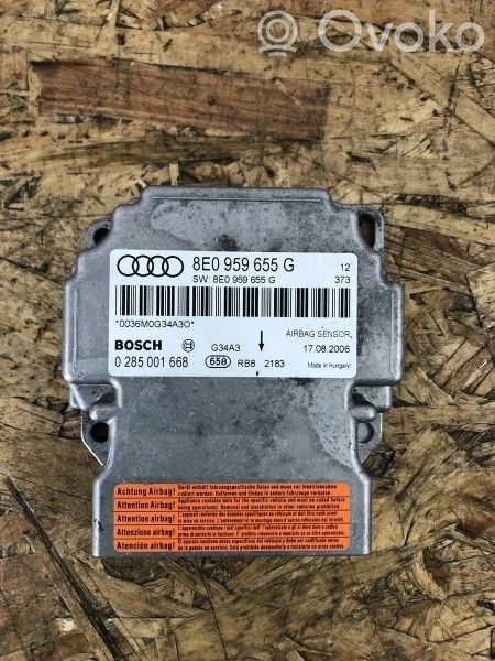 Audi A4 S4 B7 8E 8H Unidad de control/módulo del Airbag 