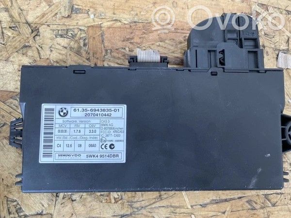 BMW 5 E60 E61 Unidad de control/módulo del CAS 