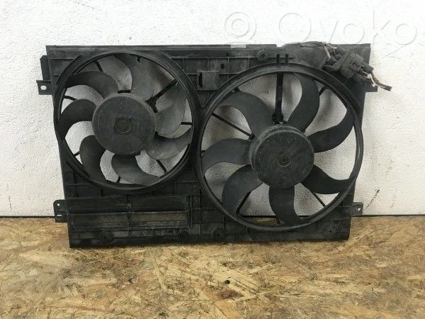 Volkswagen PASSAT B6 Ventilatore di raffreddamento elettrico del radiatore 