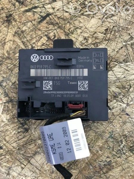 Unité de commande module de porte   8K0959795C,27708