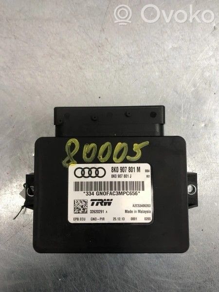 Audi A4 S4 B8 8K Módulo de control del freno de mano 