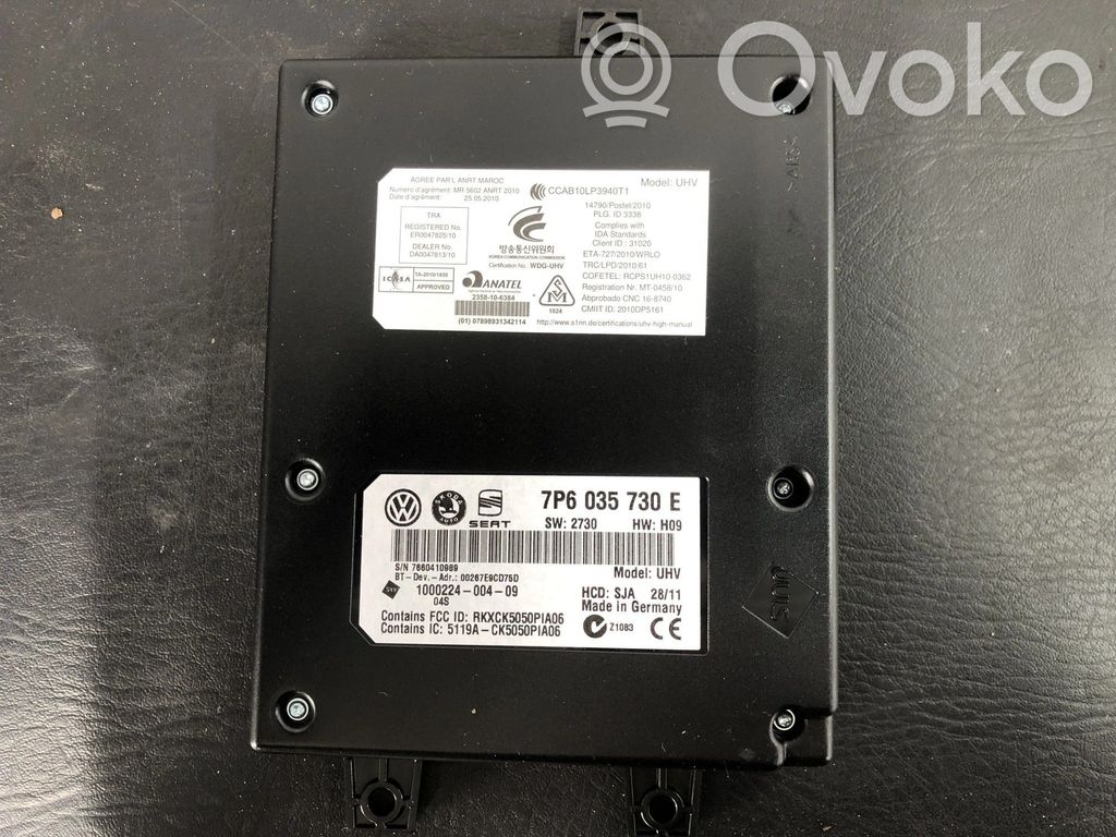 Volkswagen PASSAT B7 Bluetooth Modul Steuergerät 