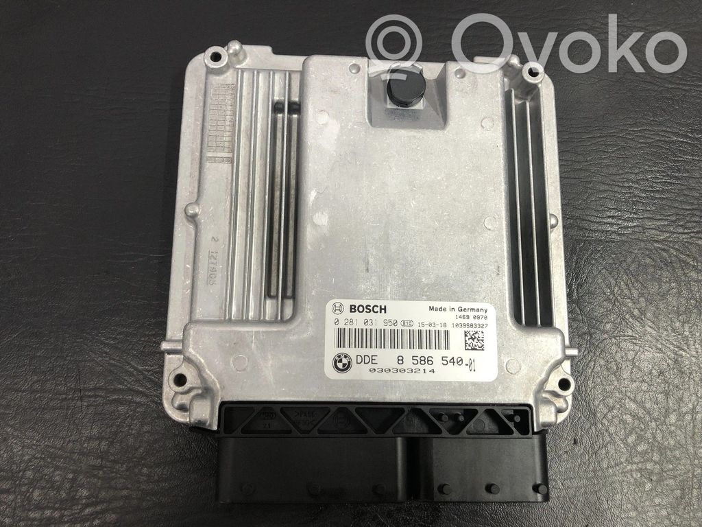 BMW 3 F30 F35 F31 Engine control unit/module ECU 