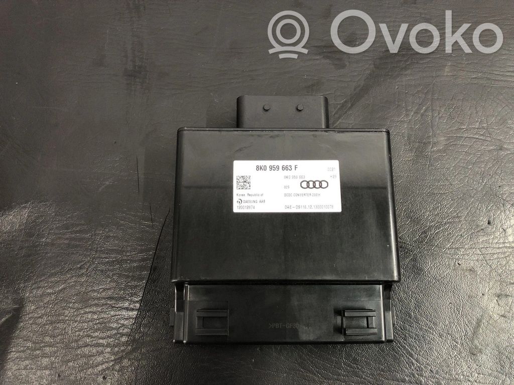 Audi A6 S6 C7 4G Modul control baterie 