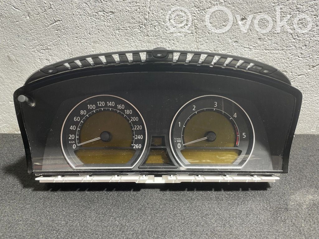 BMW 7 E65 E66 Speedometer (instrument cluster) 