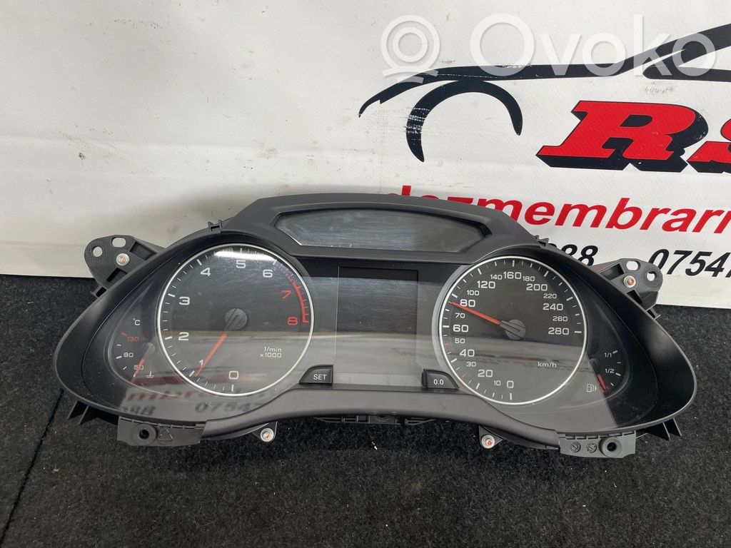 Audi A4 S4 B8 8K Vitezometru (grup de instrumente) 