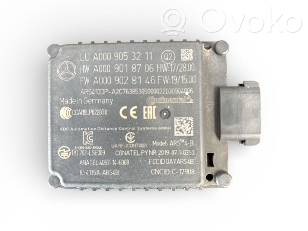Radar / Czujnik Distronic   A0009053211,267893