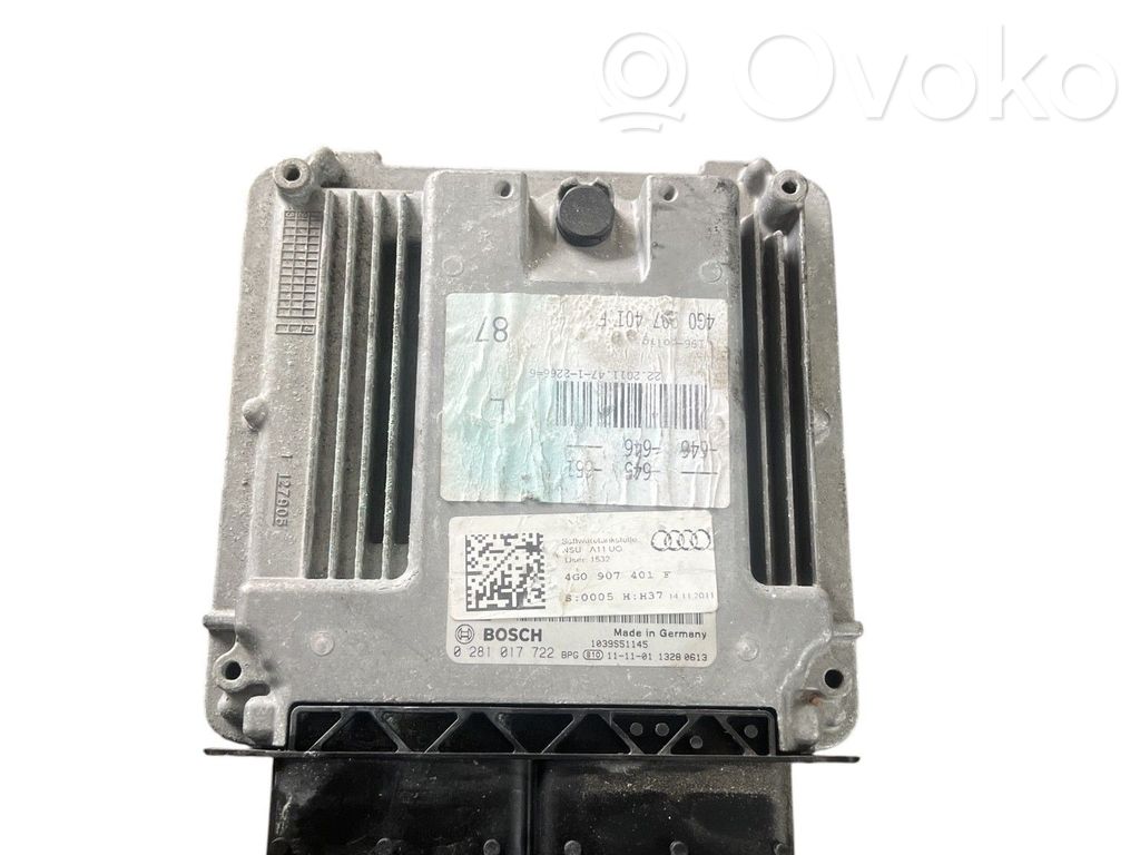Audi A6 S6 C7 4G Engine control unit/module ECU 