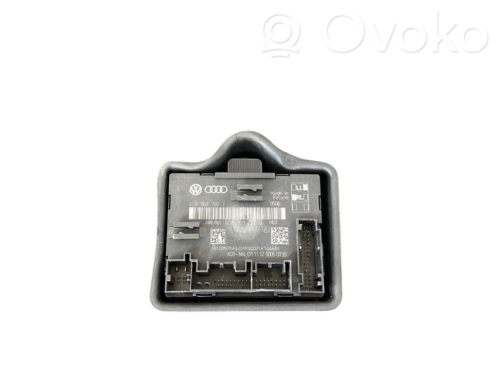 Audi A6 Allroad C7 Modul confort 