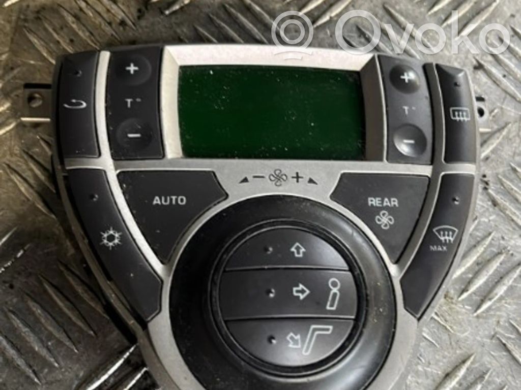Peugeot 807 Climate control unit 