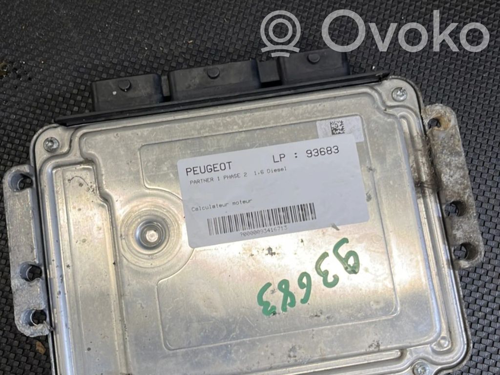 Peugeot Partner Engine control unit/module 