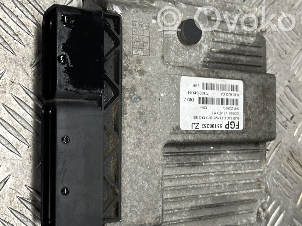 Opel Corsa C Engine control unit/module 
