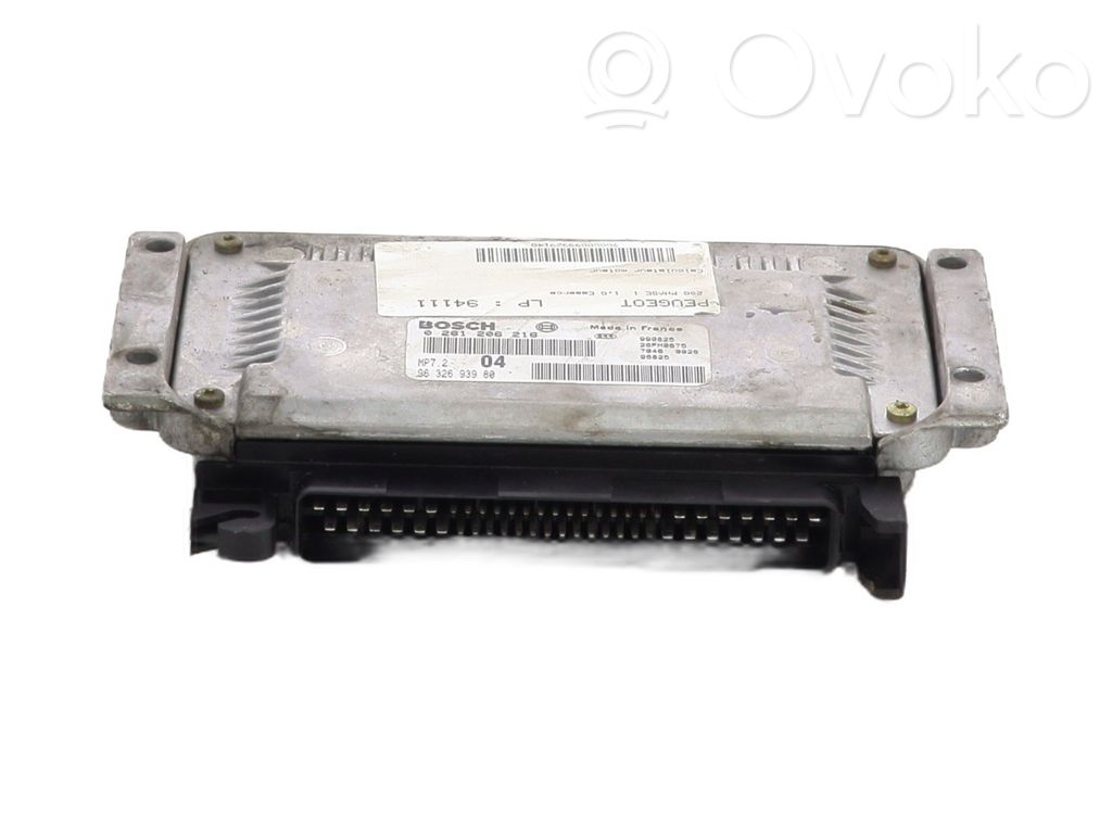 Peugeot 206 Engine control unit/module 