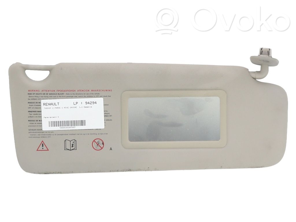 Renault Twingo II Sun visor 