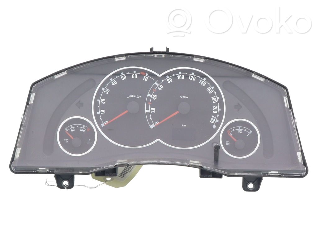 Opel Meriva A Geschwindigkeitsmesser Cockpit 