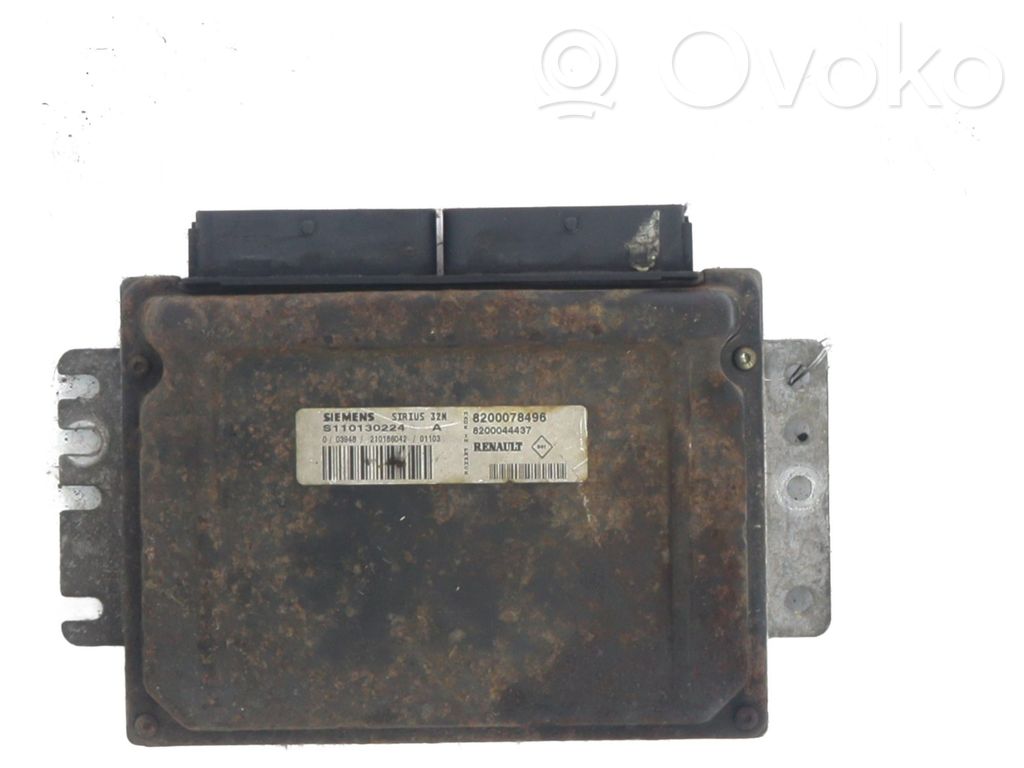 Engine control unit/module   8200078496,8200044437