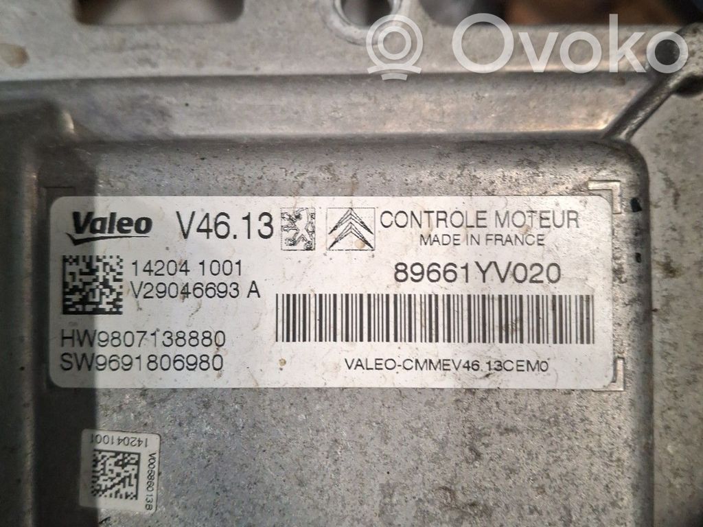 Peugeot 108 Engine control unit/module 