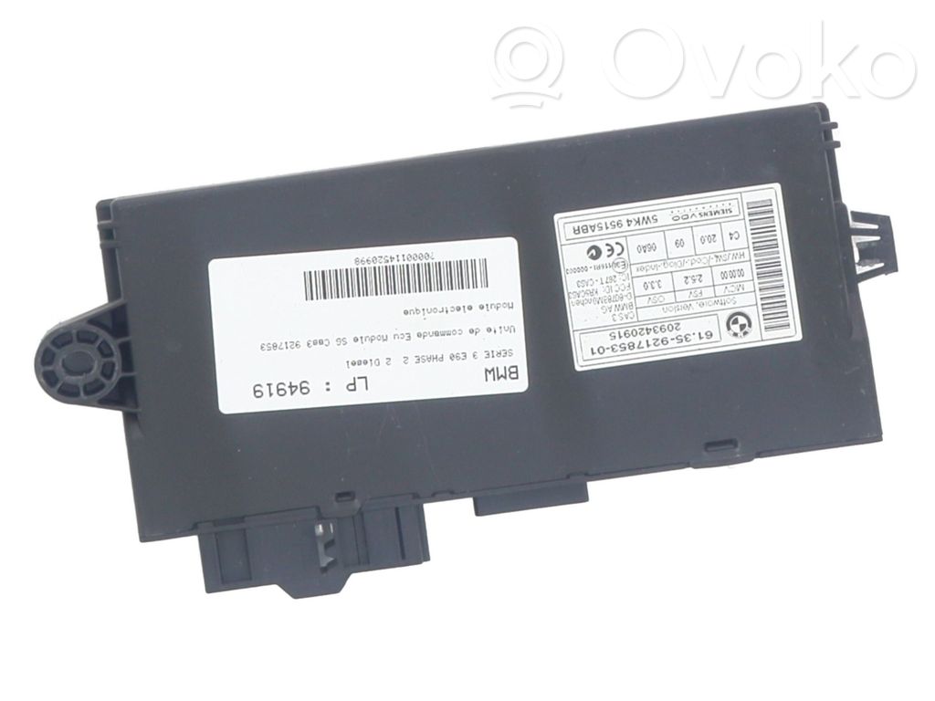 Other control units/modules   9217853