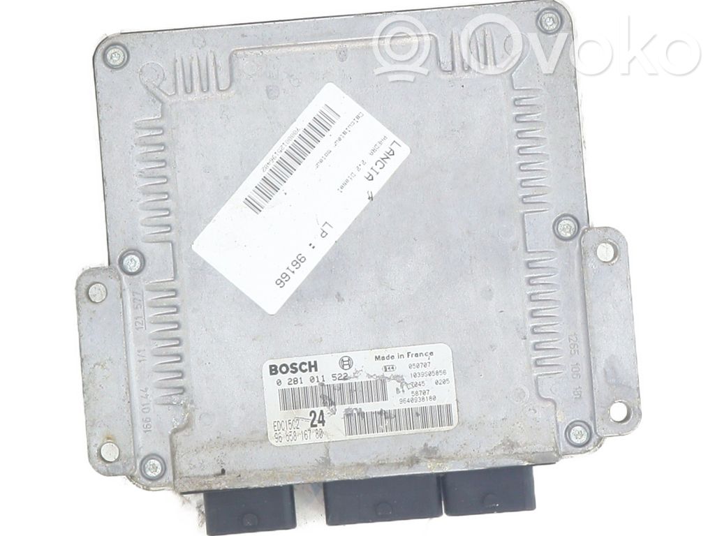 Engine control unit/module   9655816780