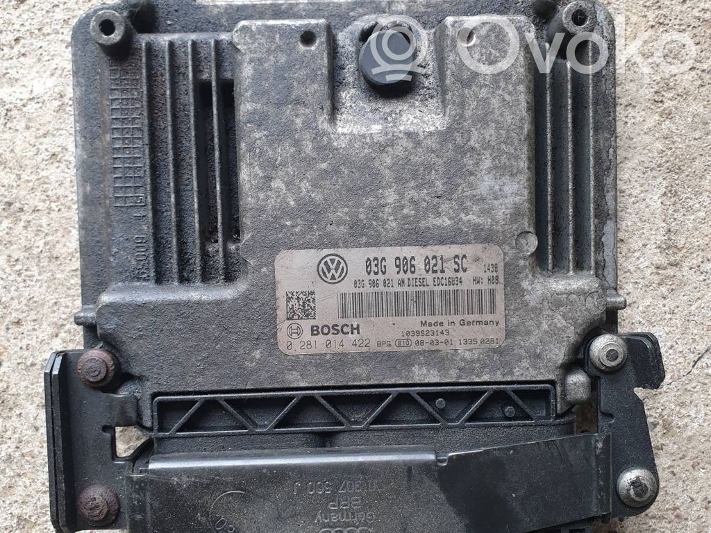 Seat Leon (1P) Engine control unit/module 