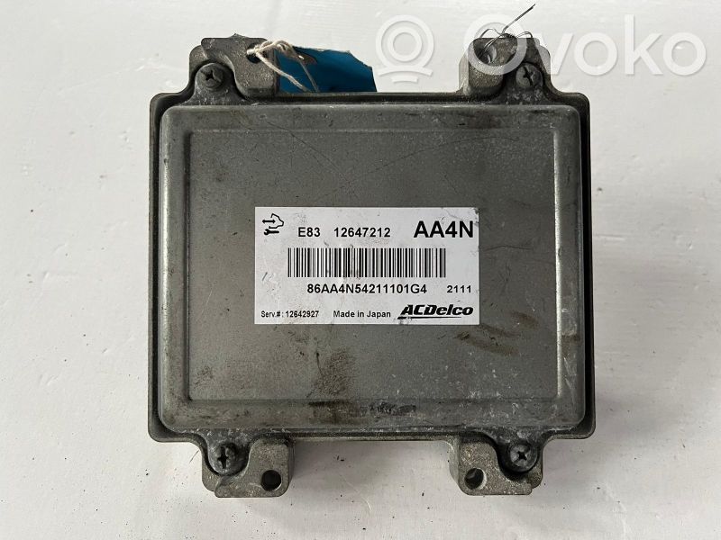 Engine control unit/module   12642927,12642927,001001004980E