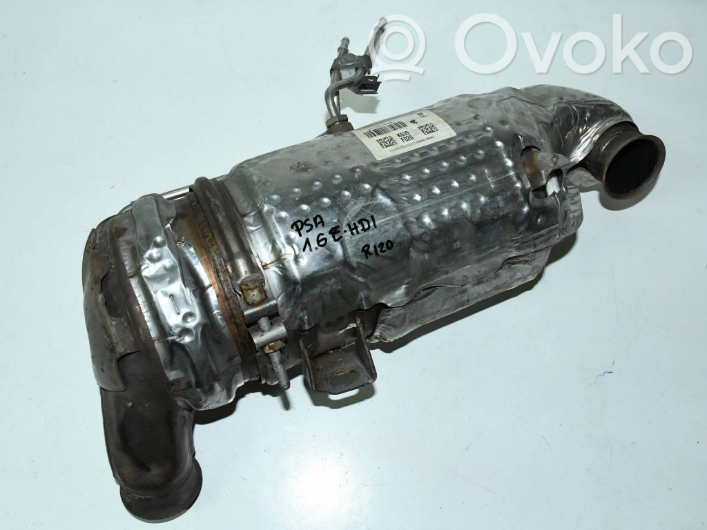Peugeot 208 I Catalyst/FAP/DPF particulate filter 