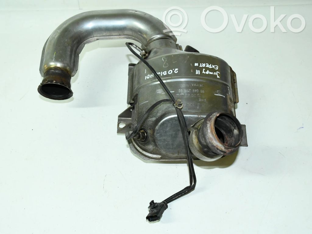 Peugeot Expert Catalyst/FAP/DPF particulate filter 