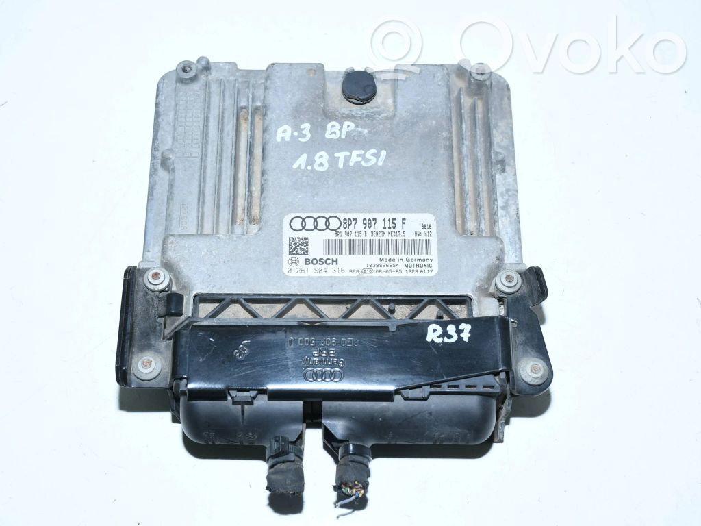 Audi A3 S3 8P Engine control unit/module 