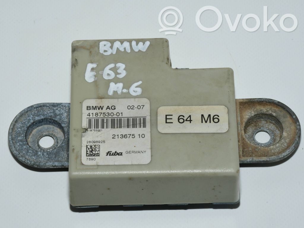 BMW 6 E63 E64 Antenos stiprintuvas 