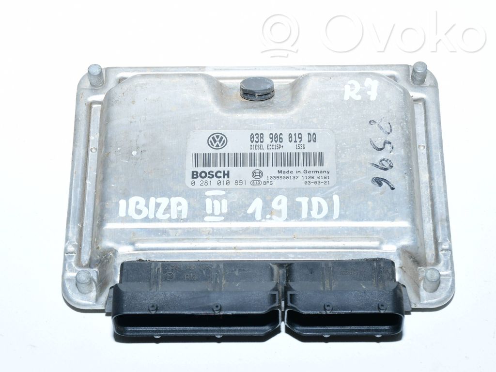 Seat Ibiza III (6L) Engine control unit/module 